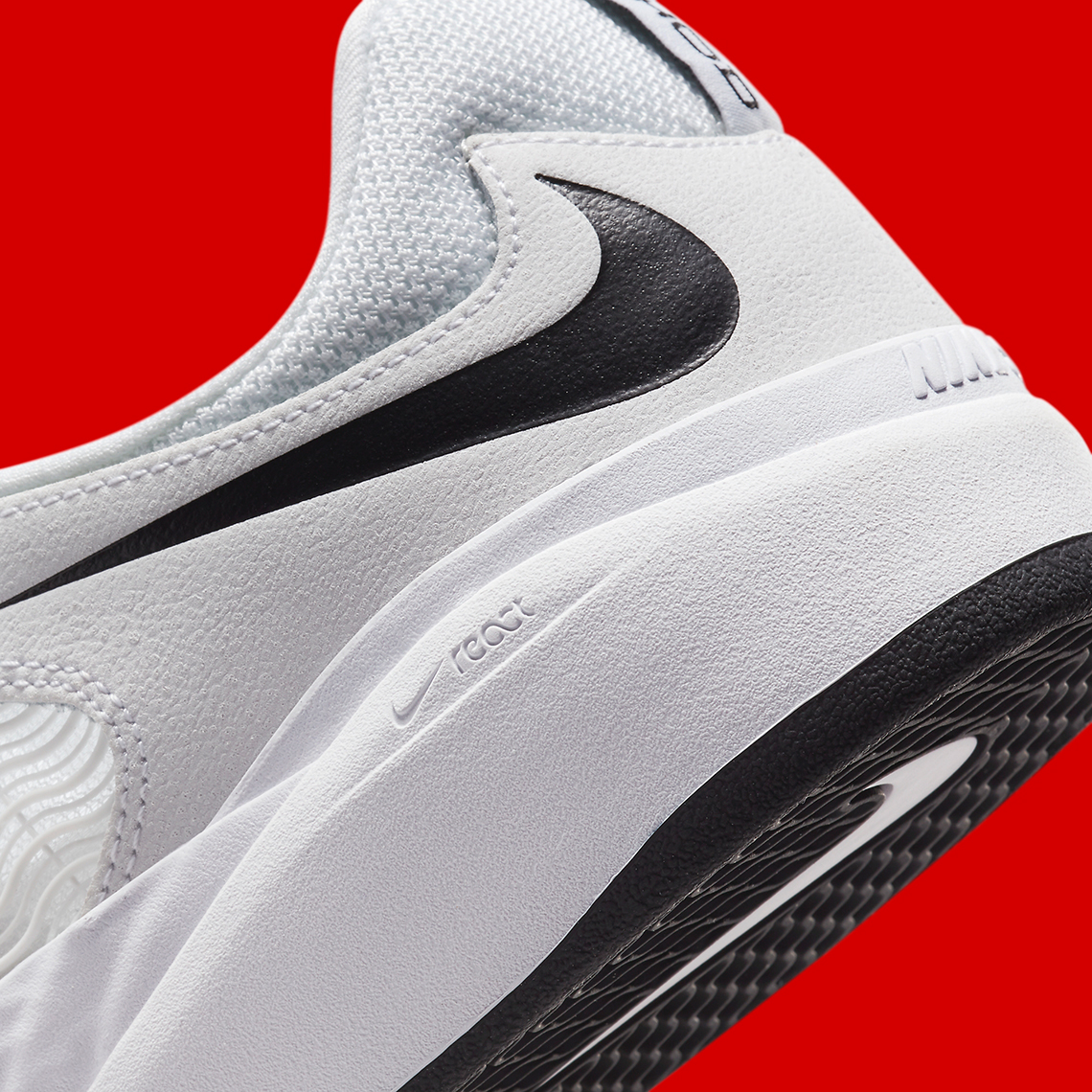 Nike SB Ishod sạch sẽ với màu trắng/đen - 8