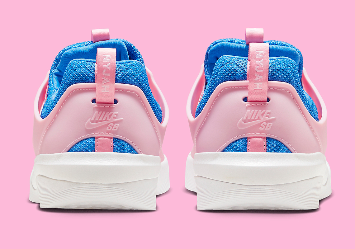 Nike SB Nyjah 3 - Mẫu giày chào hè với gam màu như kẹo bông và màu hồng nhạt - 5