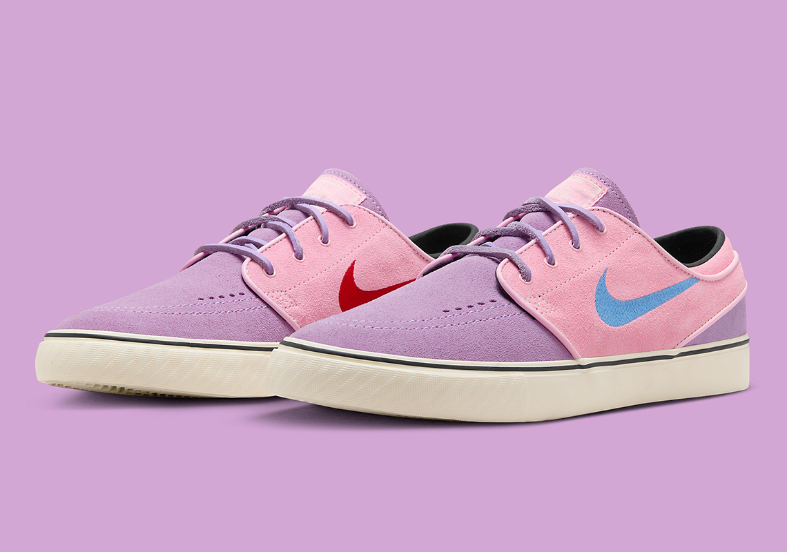 Nike SB Stefan Janoski OG+ Lilac/Medium Soft Pink: Phong cách pastel tươi sáng cho tín đồ trượt ván! - 1