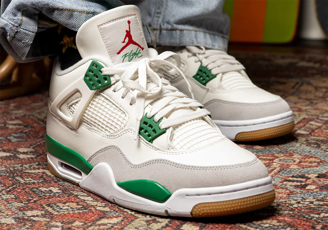Nike SB x Air Jordan 4 Pine Green sẽ phát hành lại vào ngày mai - 1