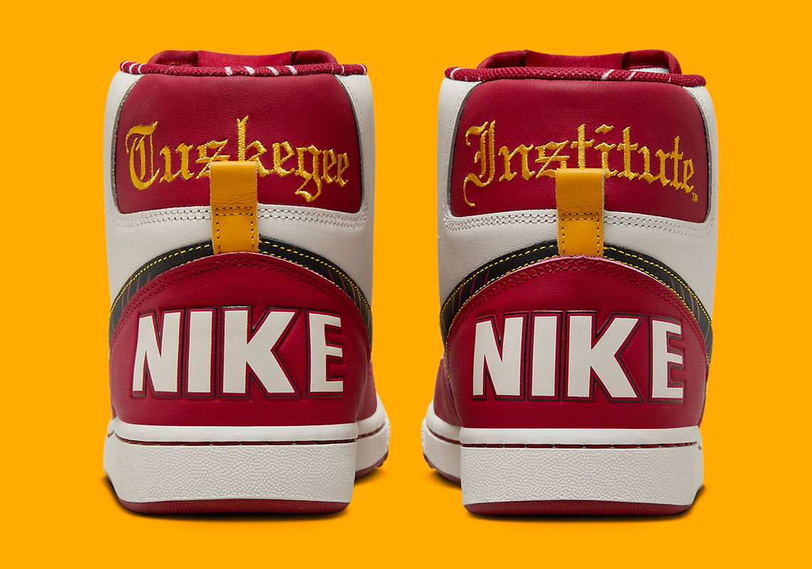 Nike Terminator High 'Tuskegee University': Sự kết hợp độc đáo với Đại học Tuskegee! - 6
