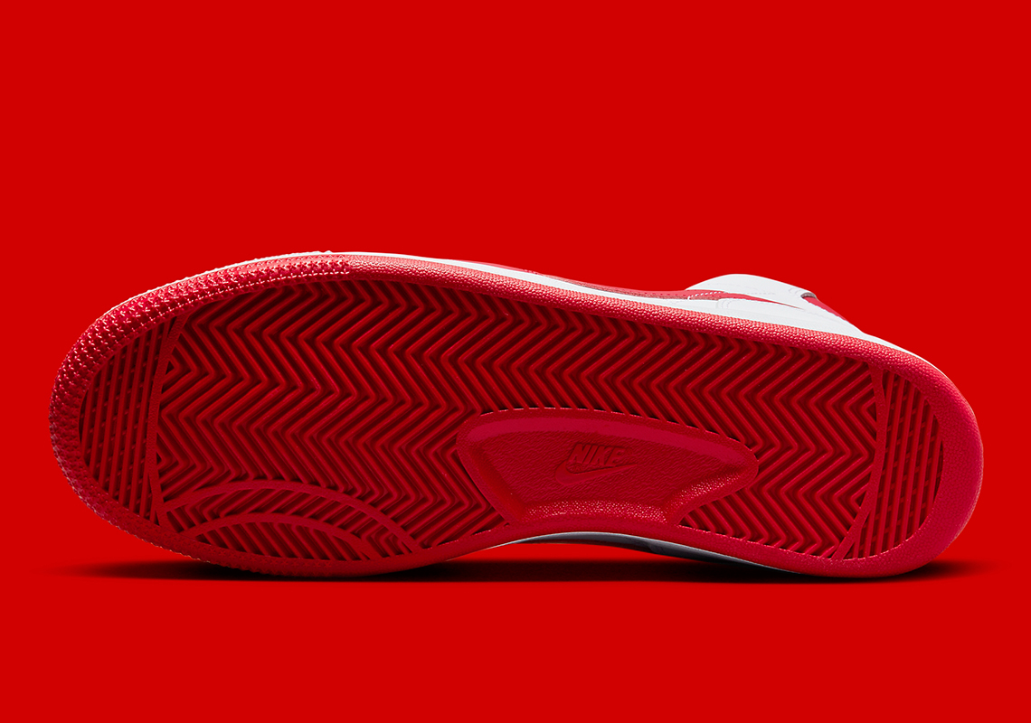 Nike Terminator High với màu trắng, đỏ - 6