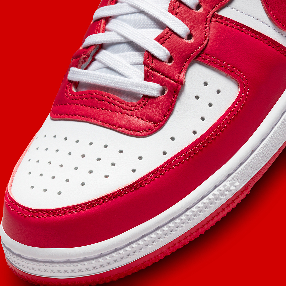 Nike Terminator High với màu trắng, đỏ - 8