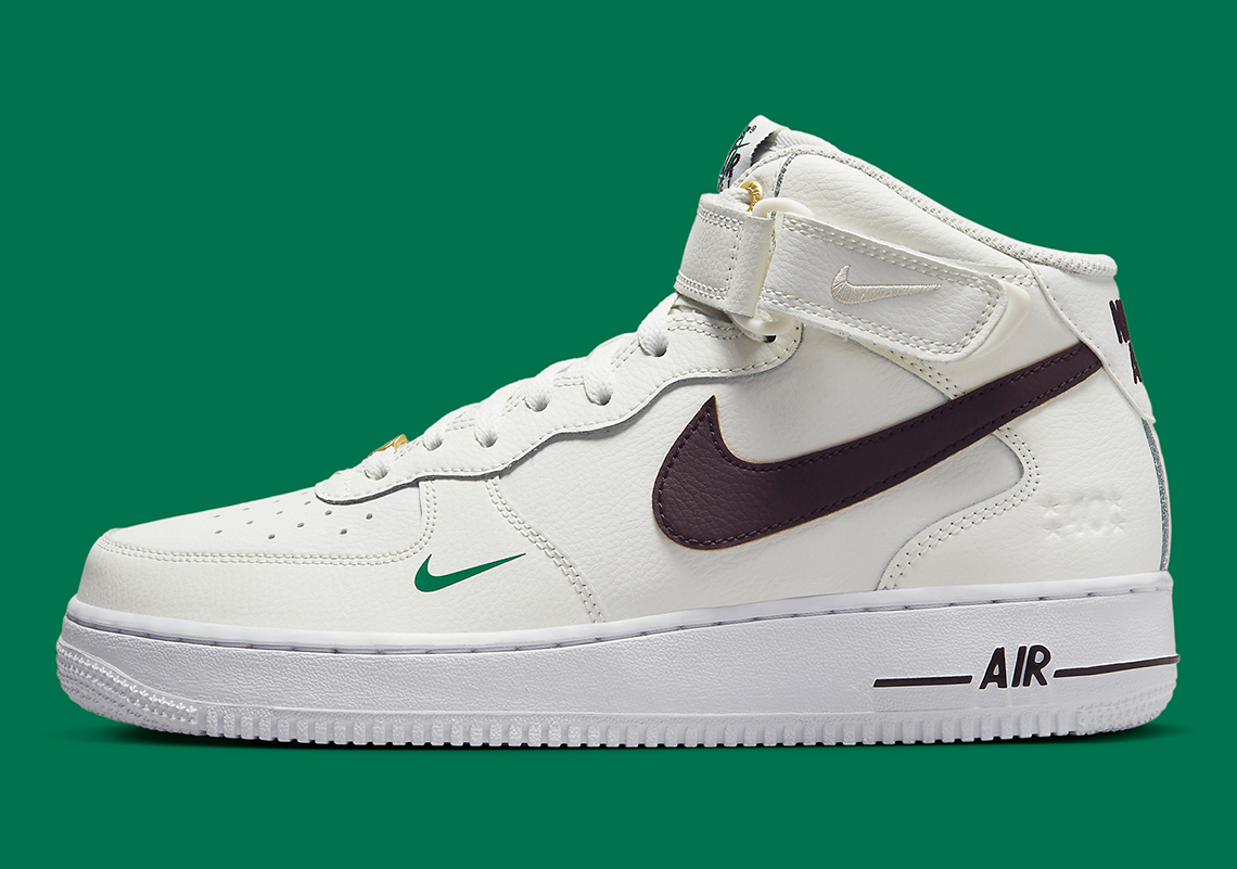 Nike tiếp tục tổ chức lễ kỷ niệm 40 năm của Nike Air Force 1 với mẫu Mid-Top sắp tới