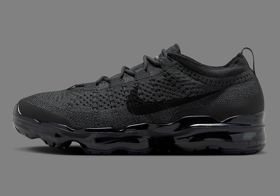Nike Vapormax Flyknit 2023 Anthracite/Black - Đánh Bại Sự Tối Ưu Bằng Thay Đổi Tinh Tế - 2