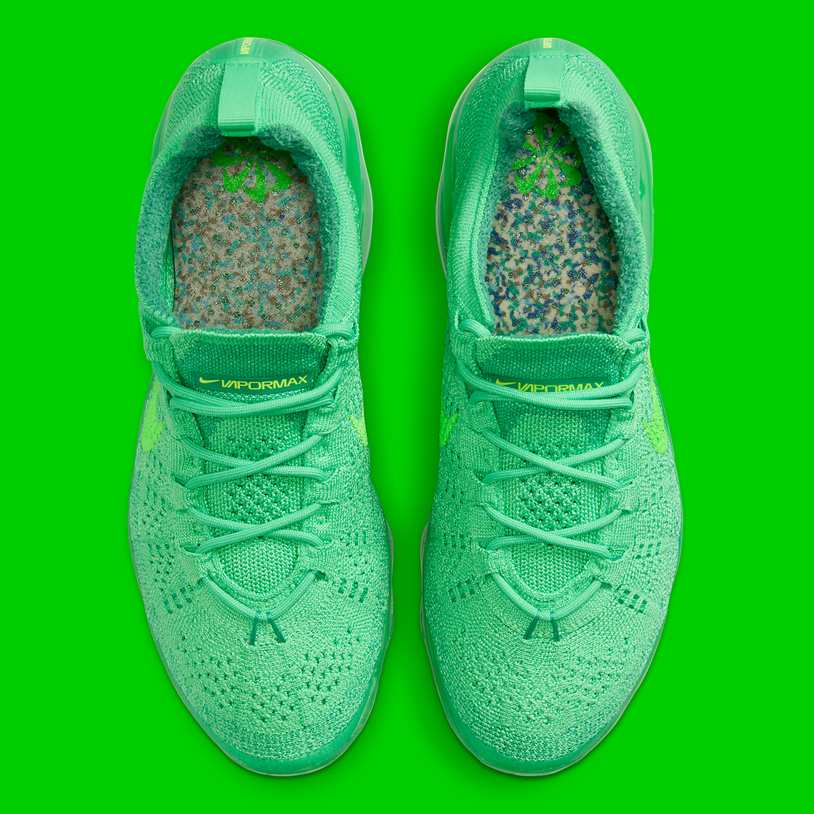 Nike Vapormax Flyknit 2023: Sắc Xanh Độc Đáo Cho Mùa Xuân 2024 - 13