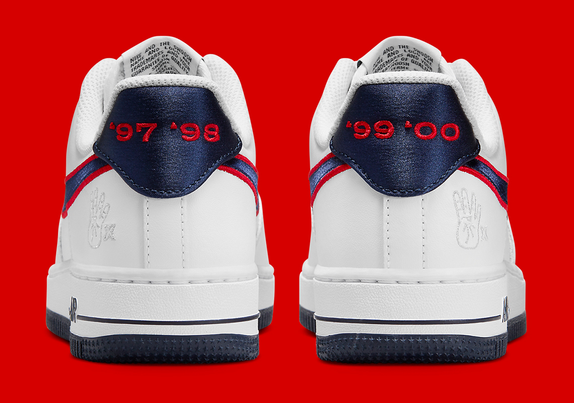 Nike vinh danh kỷ niệm đội bóng đầu tiên của WNBA với phiên bản Air Force 1 Houston Comets Four-Peat - 6