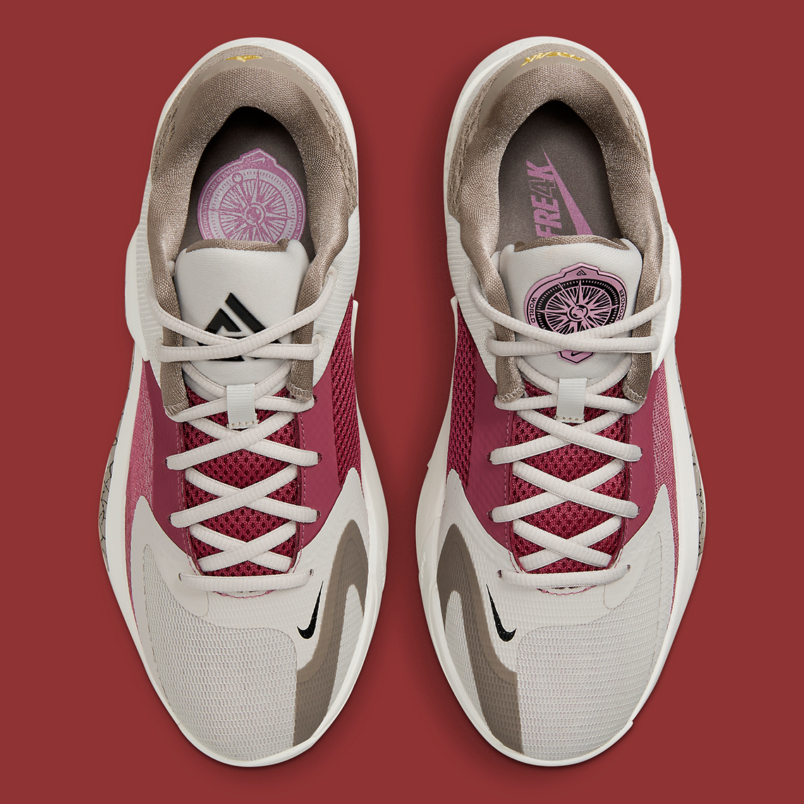 Nike Zoom Freak 4 chuẩn bị cho mùa thu Sweet Beet - 4