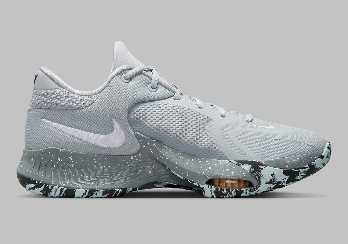 Nike Zoom Freak 4 mở rộng trang phục màu xám - 3