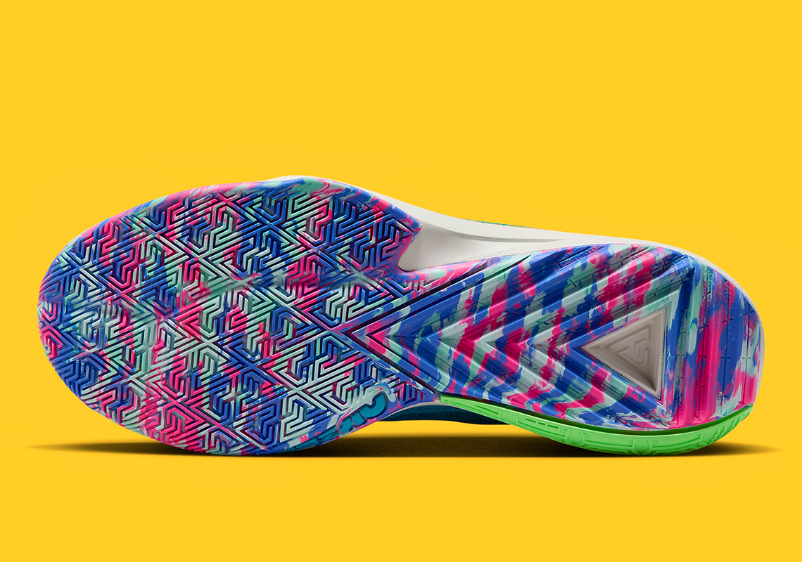 Nike Zoom Freak 5 Teal/Mint - Sự hòa quyện của màu xanh biển và màu bạc! - 5