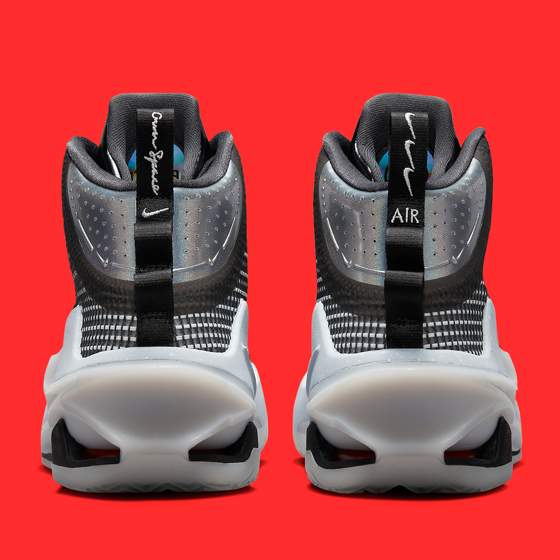 Nike Zoom GT Jump xuất hiện trở lại với màu đen và đỏ mặt trời - 4