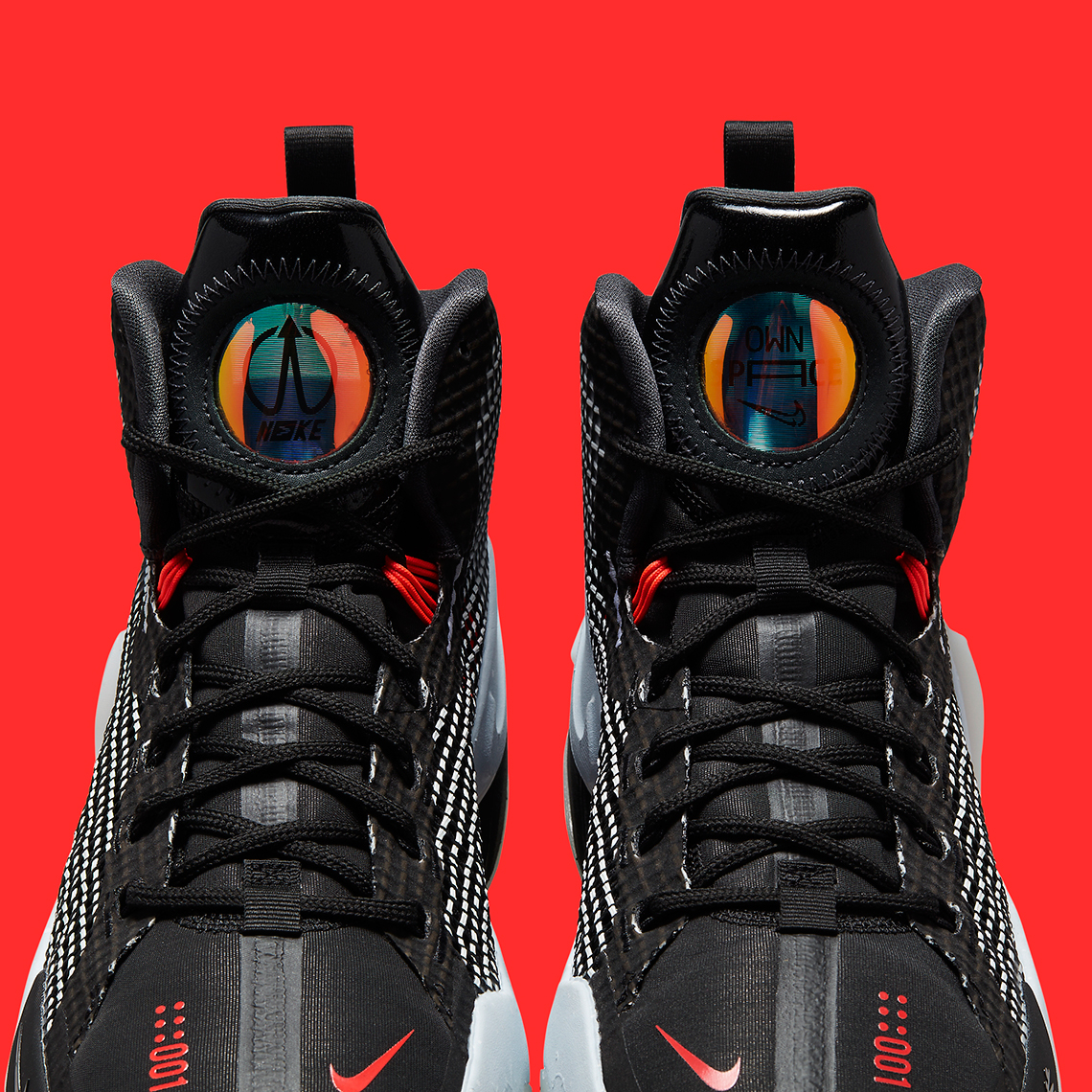 Nike Zoom GT Jump xuất hiện trở lại với màu đen và đỏ mặt trời - 6