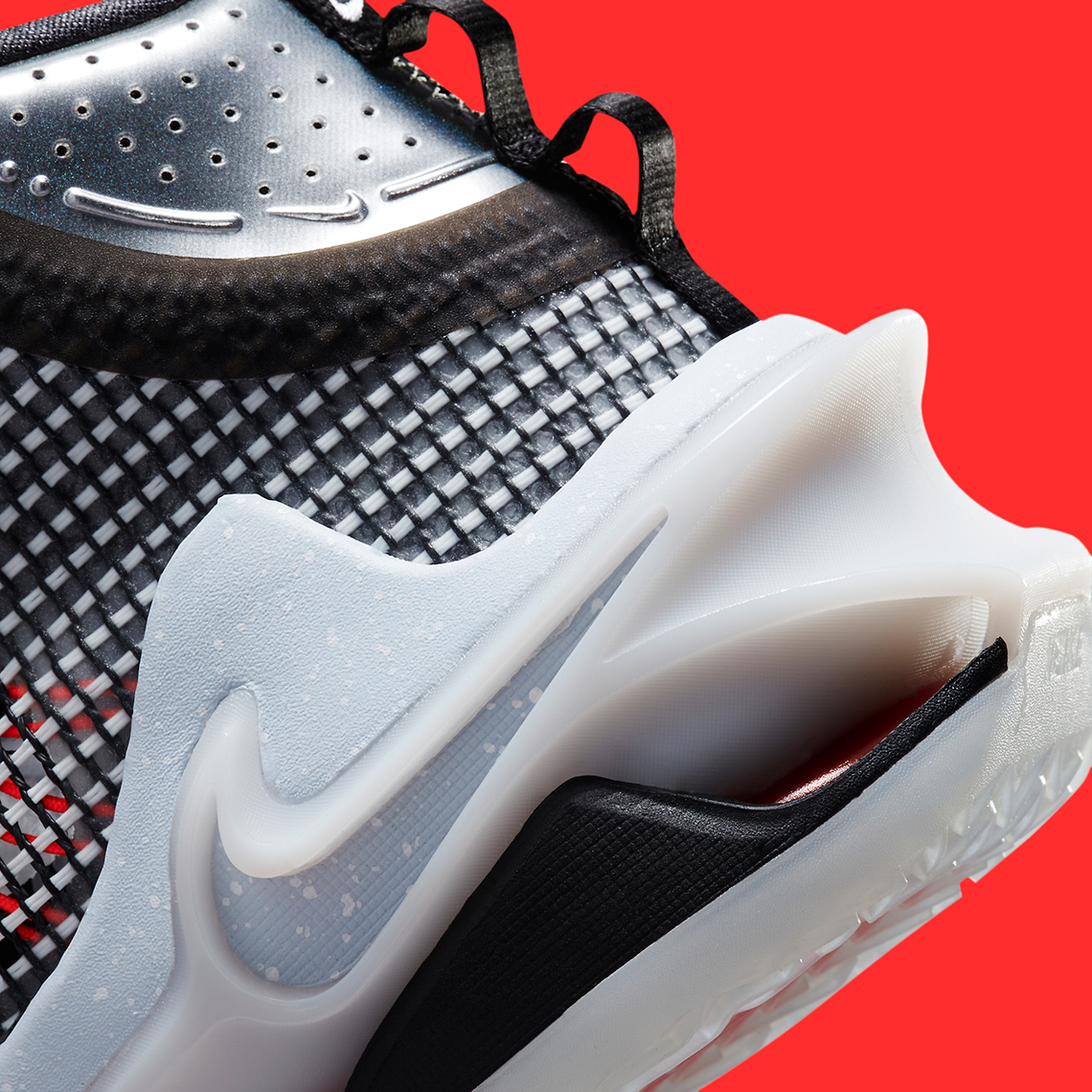 Nike Zoom GT Jump xuất hiện trở lại với màu đen và đỏ mặt trời - 9