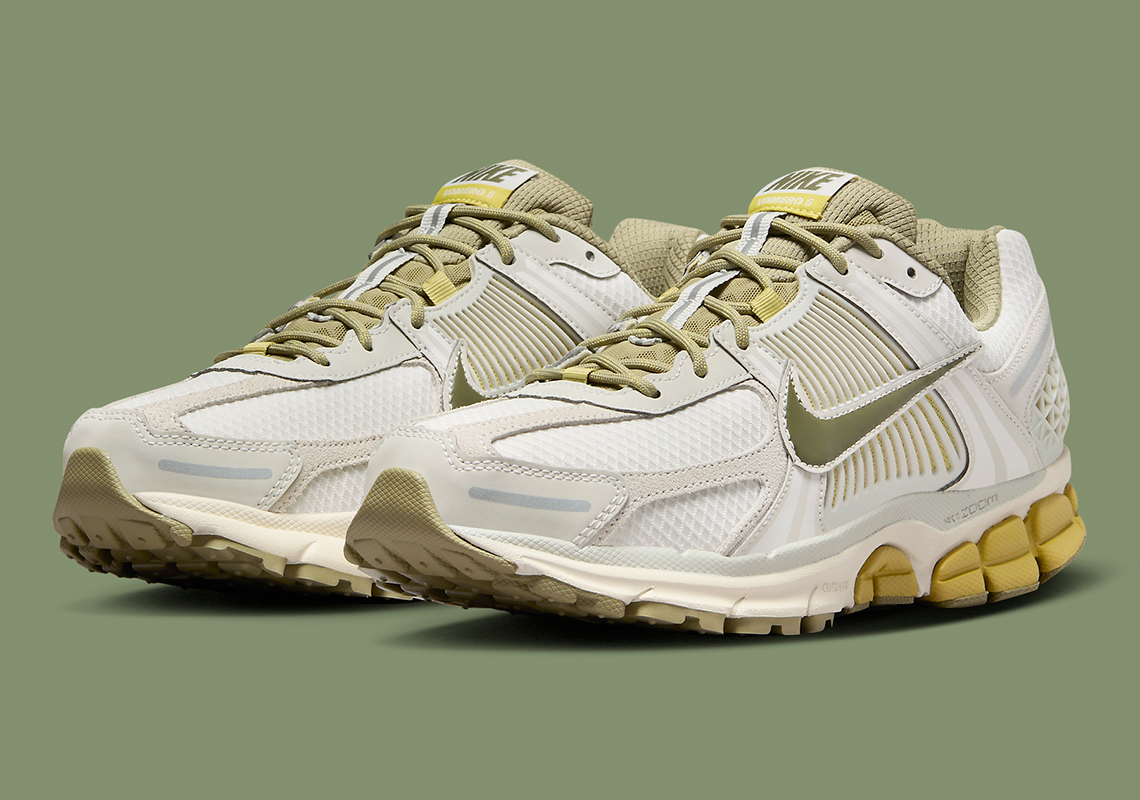 Nike Zoom Vomero 5 'Light Bone/Medium Olive' Sẽ Ra Mắt Trong Mùa Thu