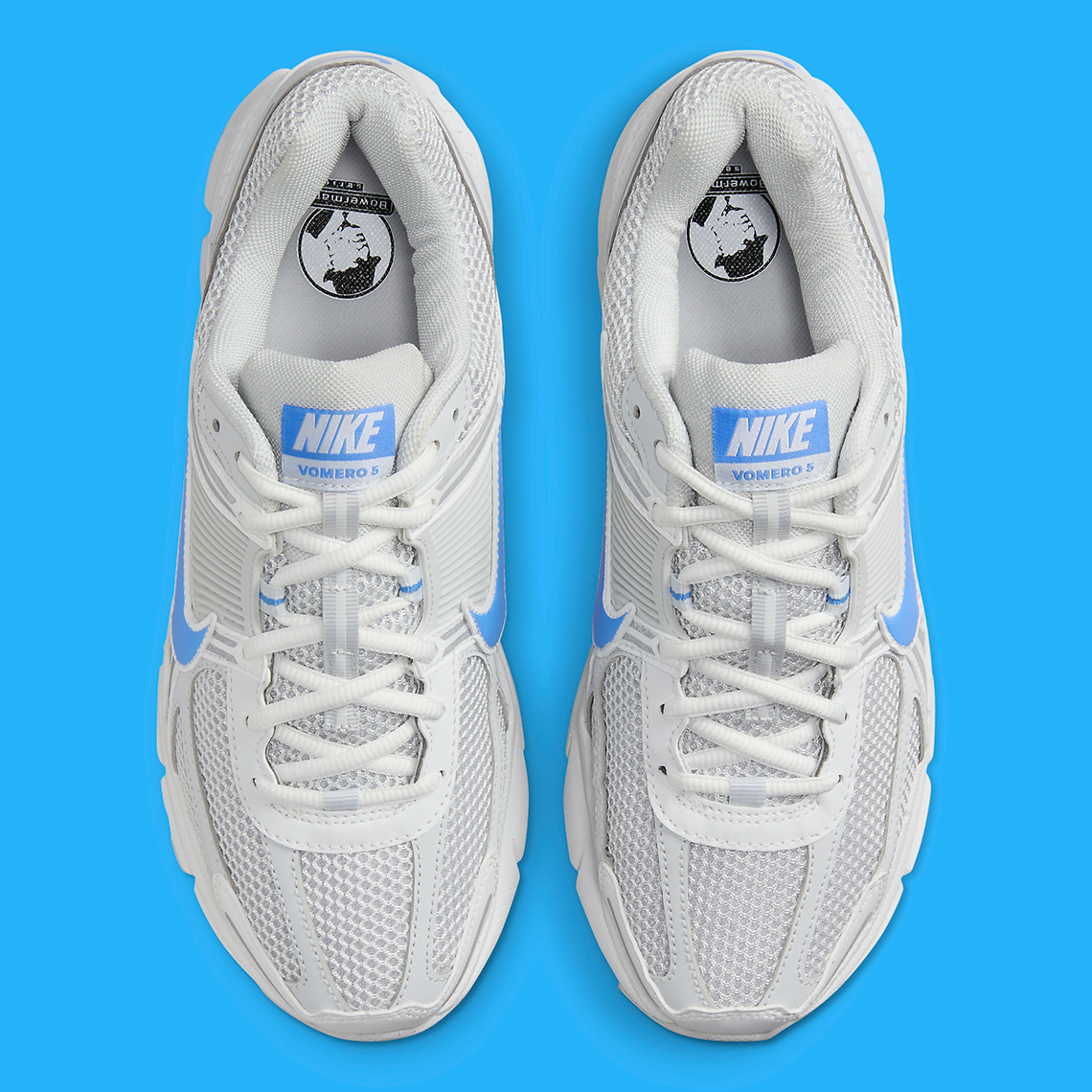 Nike Zoom Vomero 5 Soft Grey/University Blue - Phiên bản mới lạ với gam màu University Blue! - 4