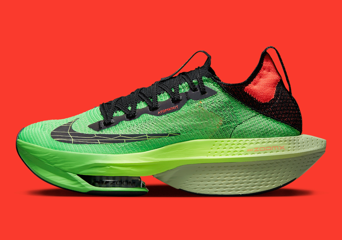 Nike ZoomX AlphaFly NEXT% 2 Ekiden có màu xanh lục nhạt - 2