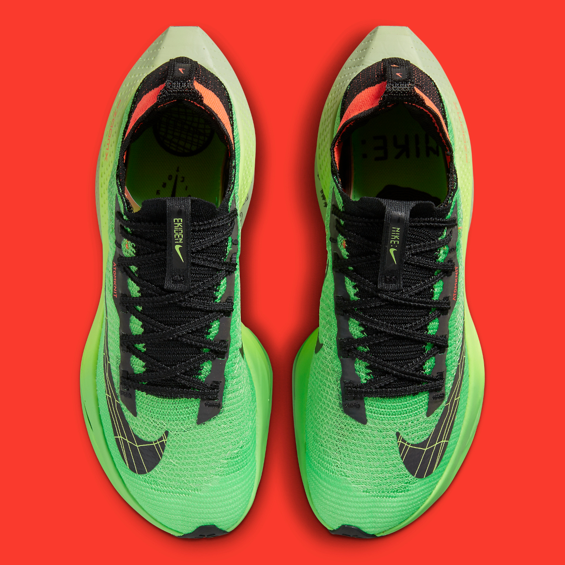 Nike ZoomX AlphaFly NEXT% 2 Ekiden có màu xanh lục nhạt - 4