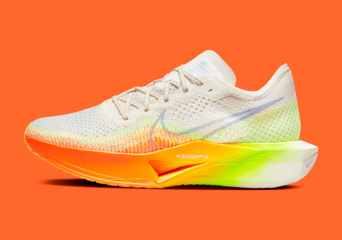 Nike ZoomX Vaporfly 3: Thiết kế mới, màu sắc tươi sáng