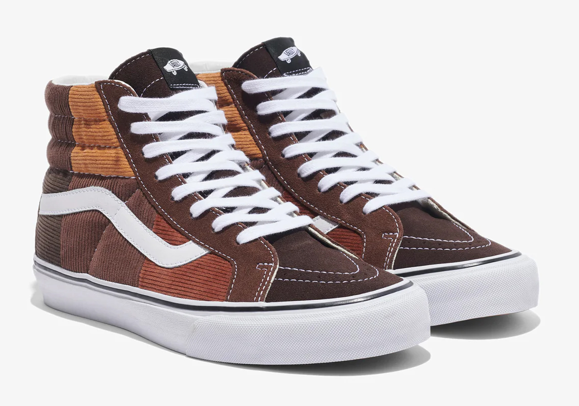 Noah và Vans hợp tác: Ra mắt bộ đôi Vans Vault Sk8-Hi Corduroy Patchwork với thiết kế độc đáo! - 4