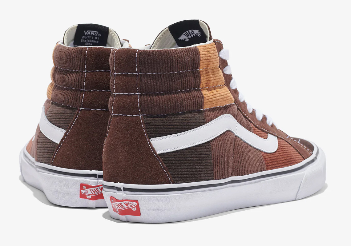 Noah và Vans hợp tác: Ra mắt bộ đôi Vans Vault Sk8-Hi Corduroy Patchwork với thiết kế độc đáo! - 5