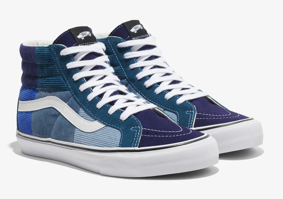 Noah và Vans hợp tác: Ra mắt bộ đôi Vans Vault Sk8-Hi Corduroy Patchwork với thiết kế độc đáo! - 6