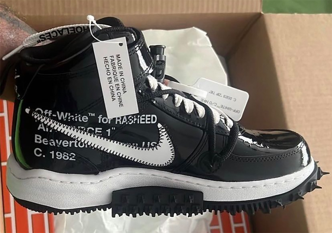 Off-White x Nike Air Force 1 Mid 'Sheed' sẽ được bán ra tại cửa hàng? - 2