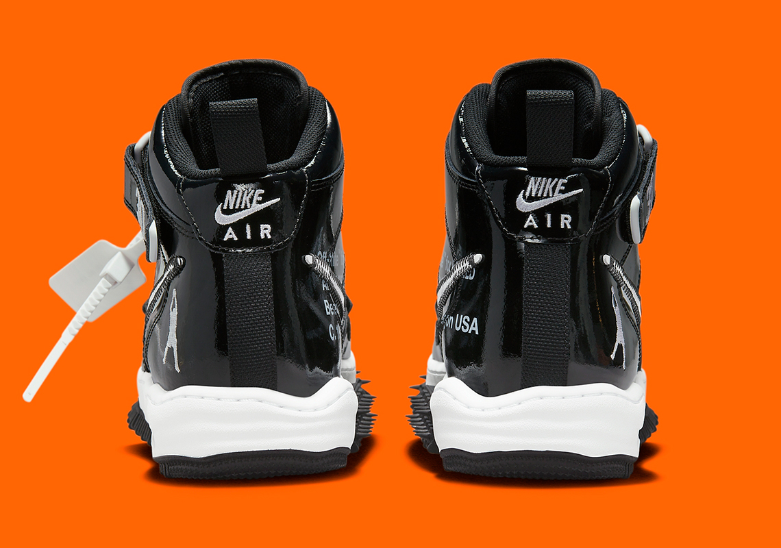 Off-White x Nike Air Force 1 Mid Sheed - Sự kết hợp lịch sử đáng chú ý trong thế giới giày thể thao! - 5