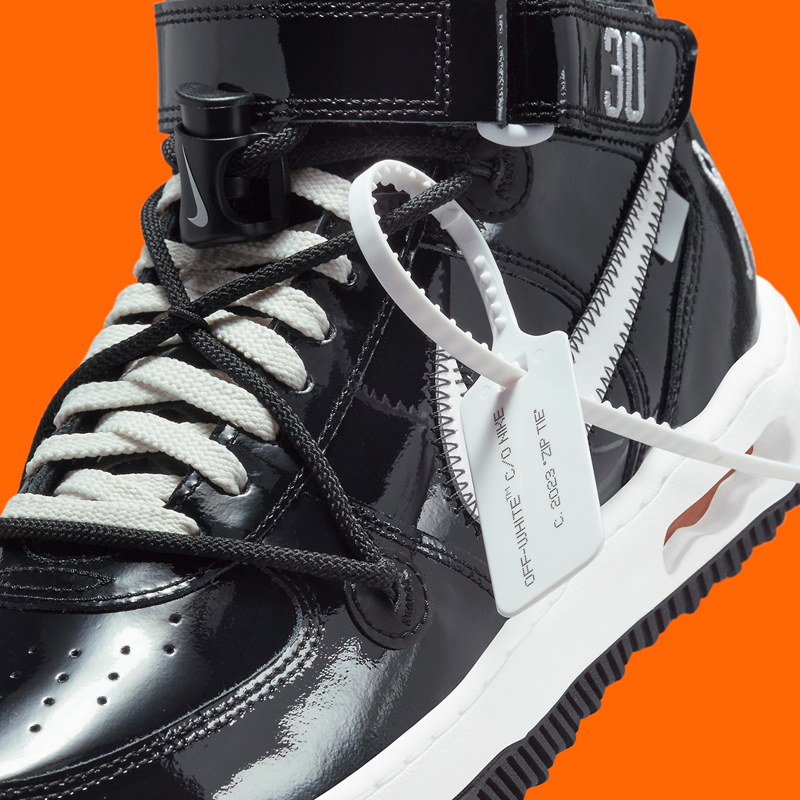 Off-White x Nike Air Force 1 Mid Sheed - Sự kết hợp lịch sử đáng chú ý trong thế giới giày thể thao! - 9
