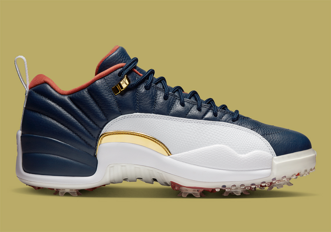 Ảnh chính thức của Air Jordan 12 Golf 