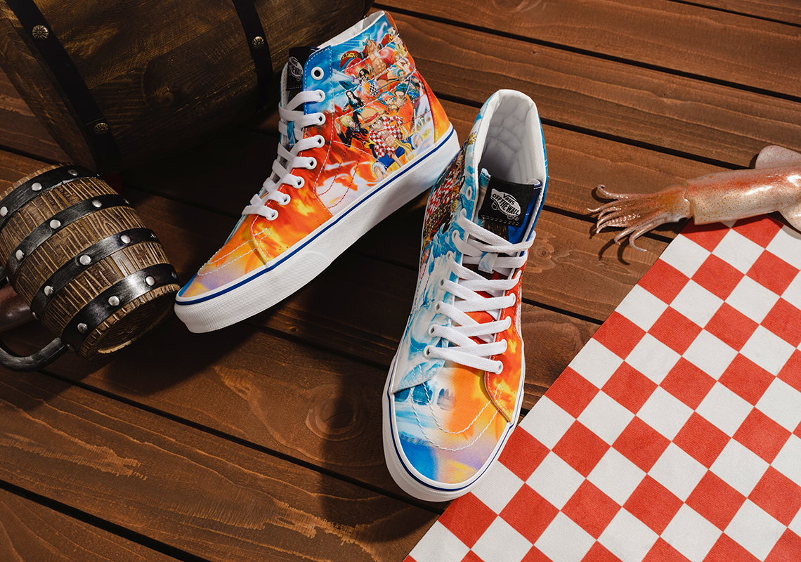 One Piece và Vans hợp tác tạo mẫu giày phù hợp với Vua cướp biển - 11