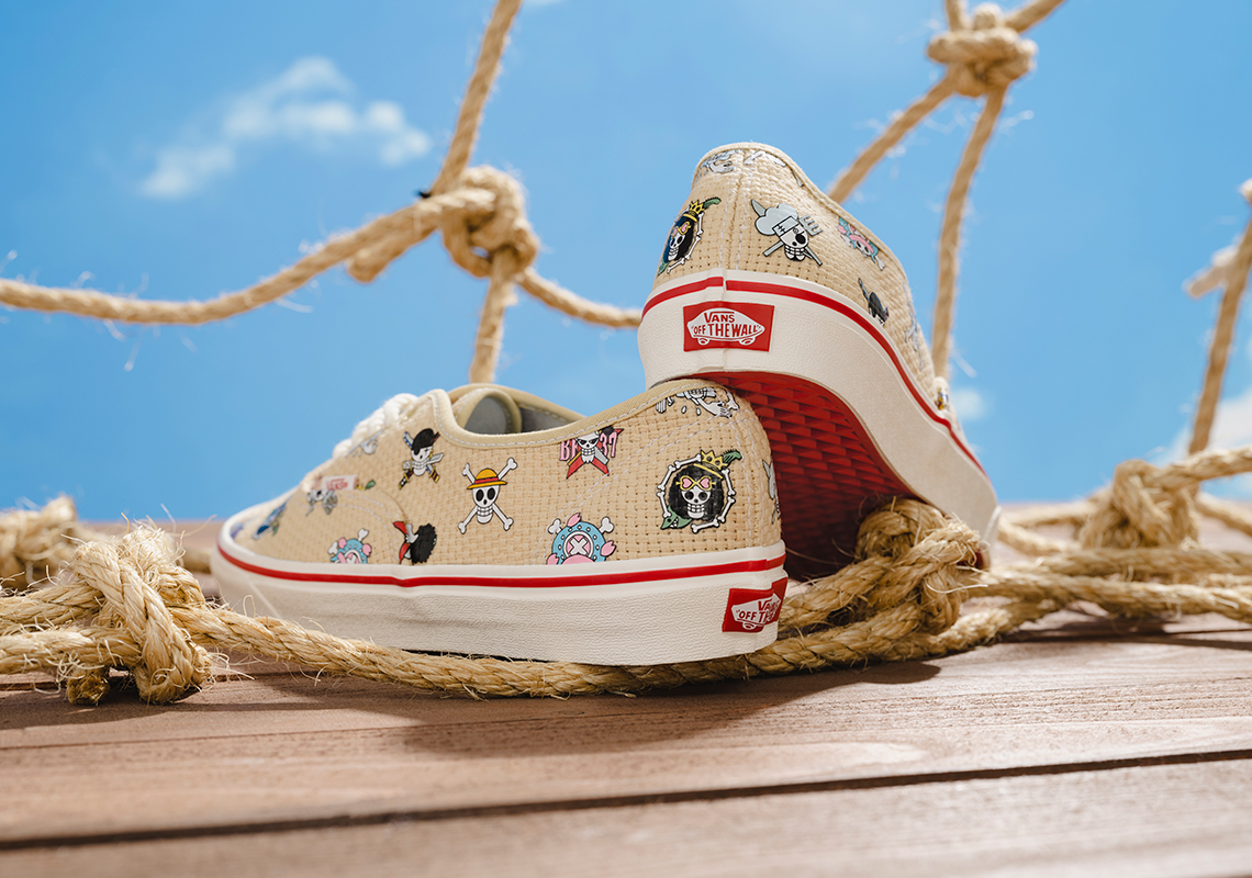 One Piece và Vans hợp tác tạo mẫu giày phù hợp với Vua cướp biển - 4