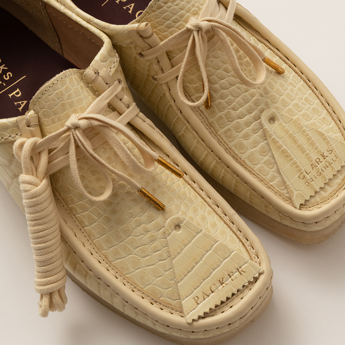 Packer x Clarks Wallabee Croc là một bài tập tinh tế về sự sang trọng - 10
