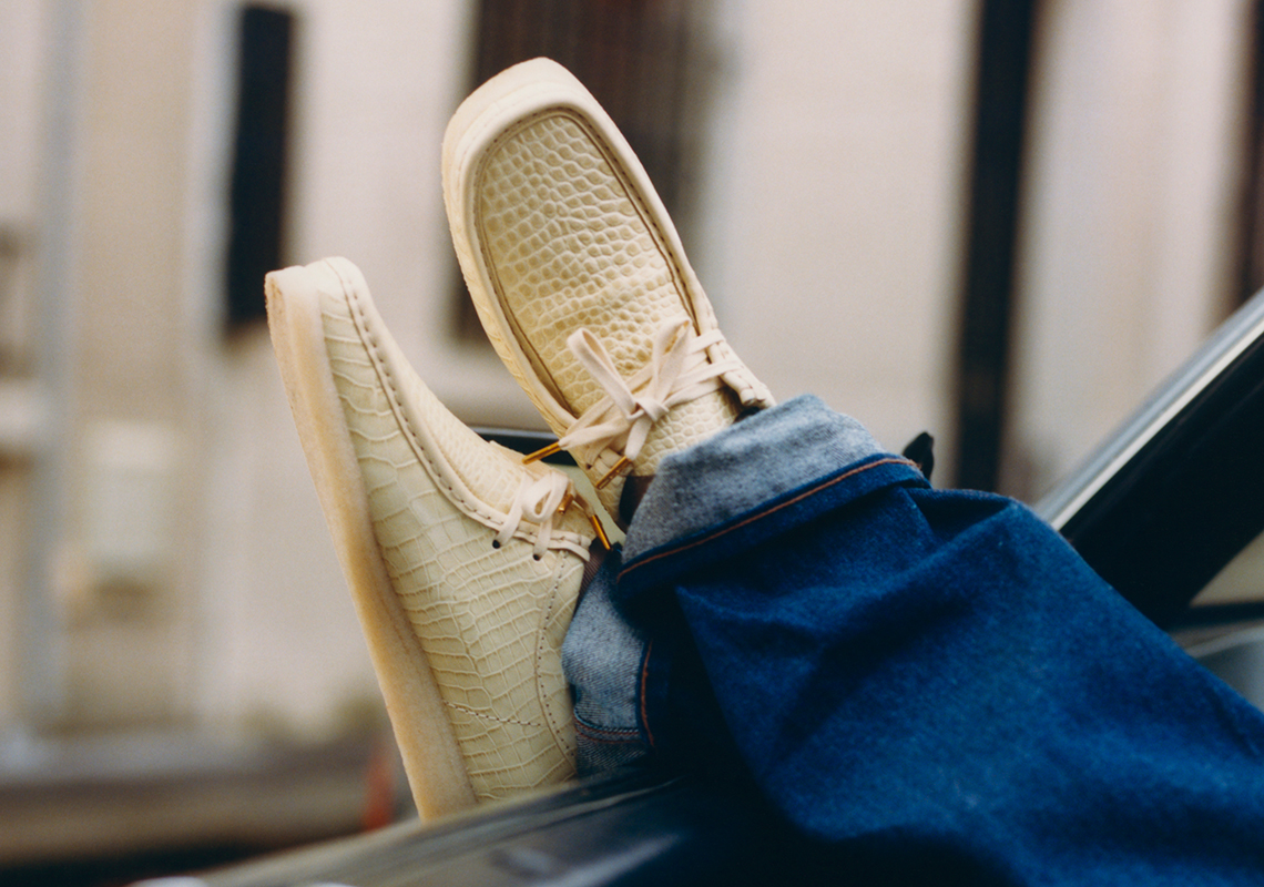 Packer x Clarks Wallabee Croc là một bài tập tinh tế về sự sang trọng - 3