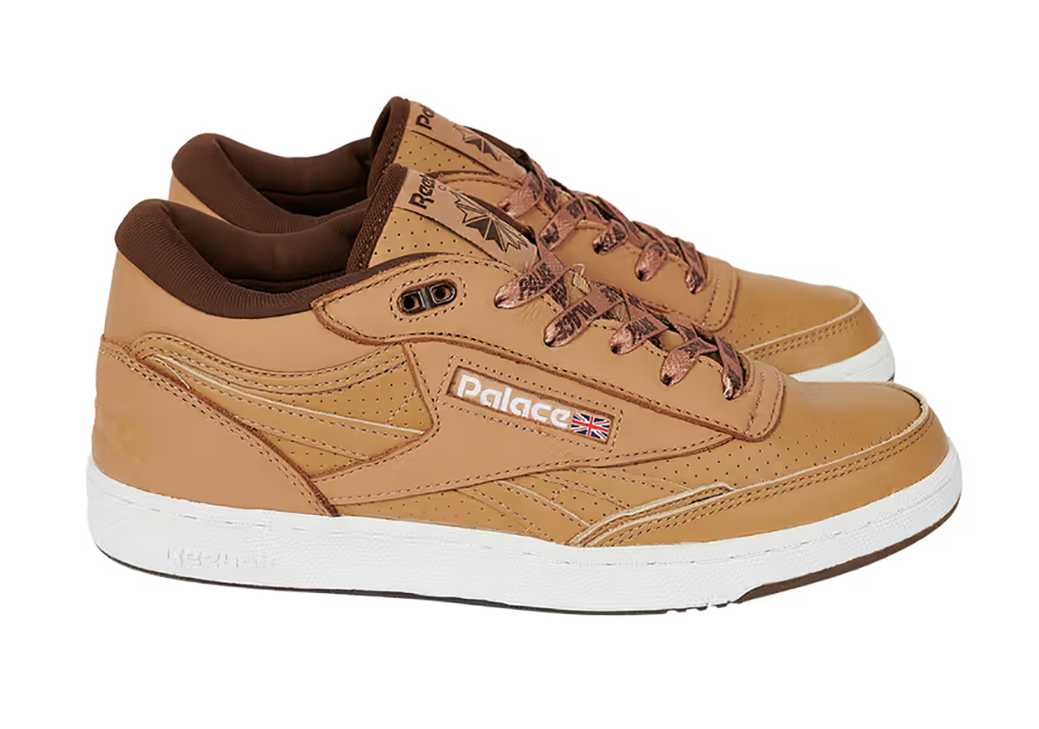 Palace và Reebok ra mắt bộ ba màu của giày Reebok Club C II Mid Revenge - 2