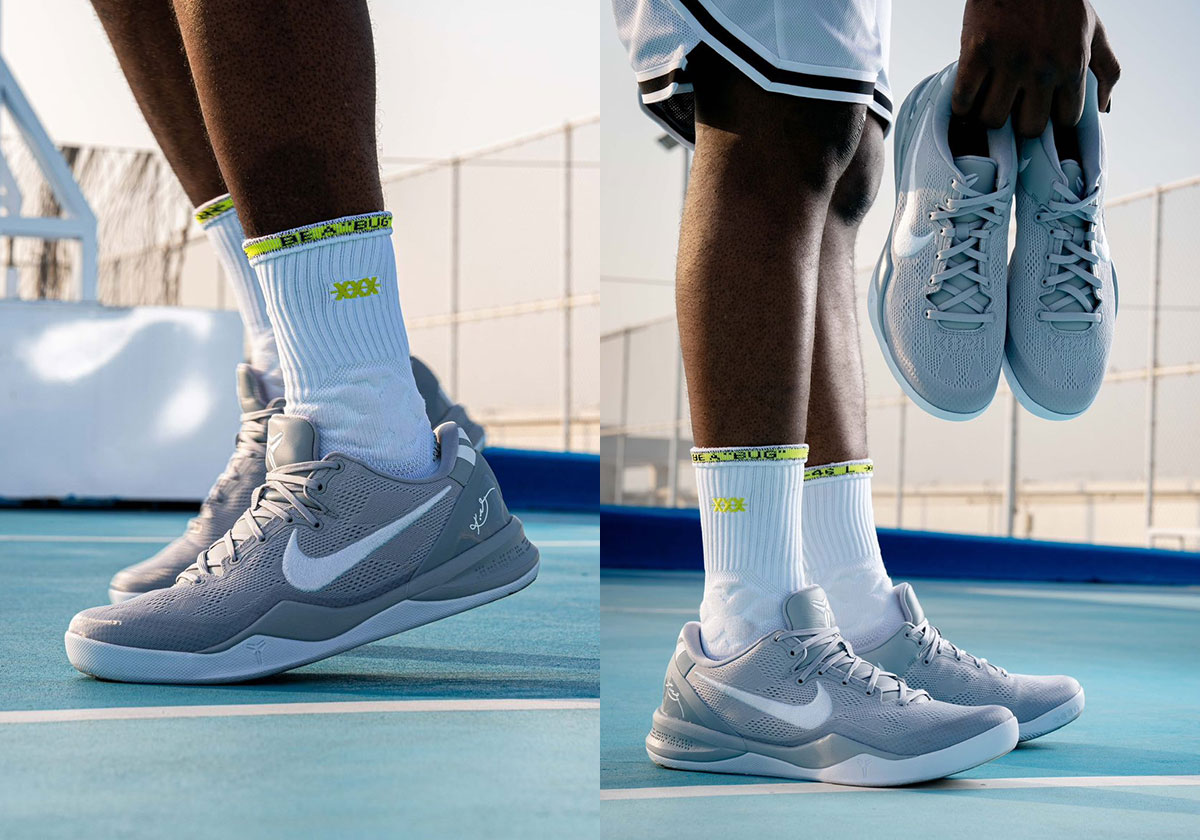 Phát Hiện Mới: Nike Kobe 8 Protro Wolf Grey Sắp Ra Mắt! - 10