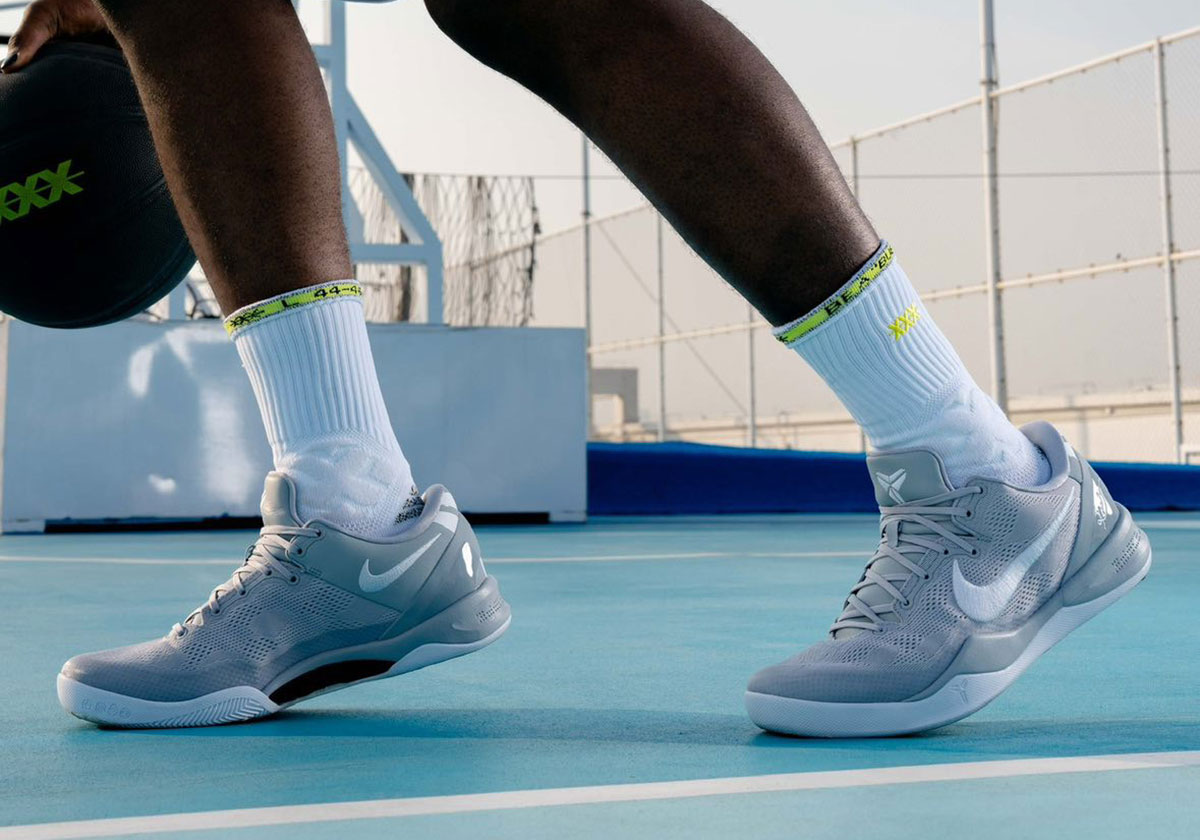 Phát Hiện Mới: Nike Kobe 8 Protro Wolf Grey Sắp Ra Mắt! - 4
