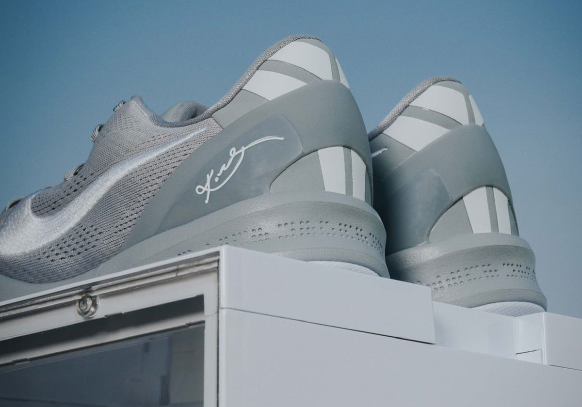 Phát Hiện Mới: Nike Kobe 8 Protro Wolf Grey Sắp Ra Mắt! - 8