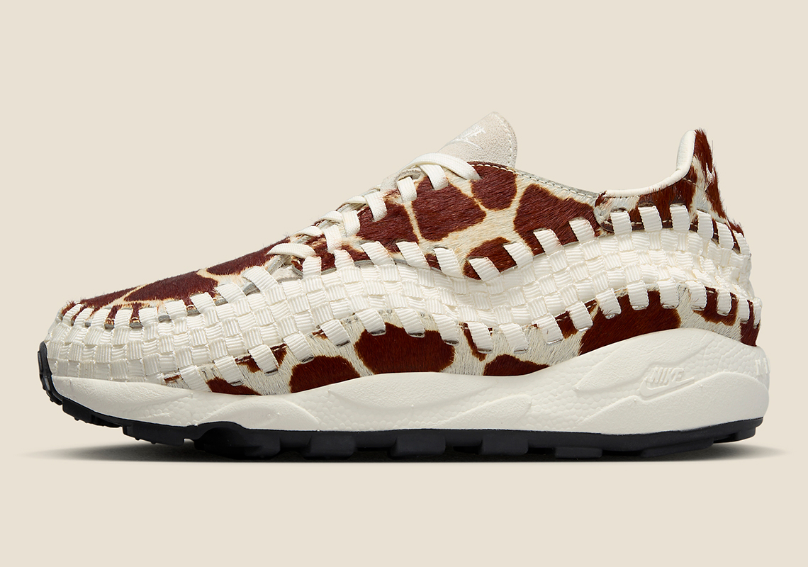 Phiên bản mới 'Footscape Fall' của Nike: Air Footscape Woven 'Cow Print' độc đáo với thiết kế da báo! - 2