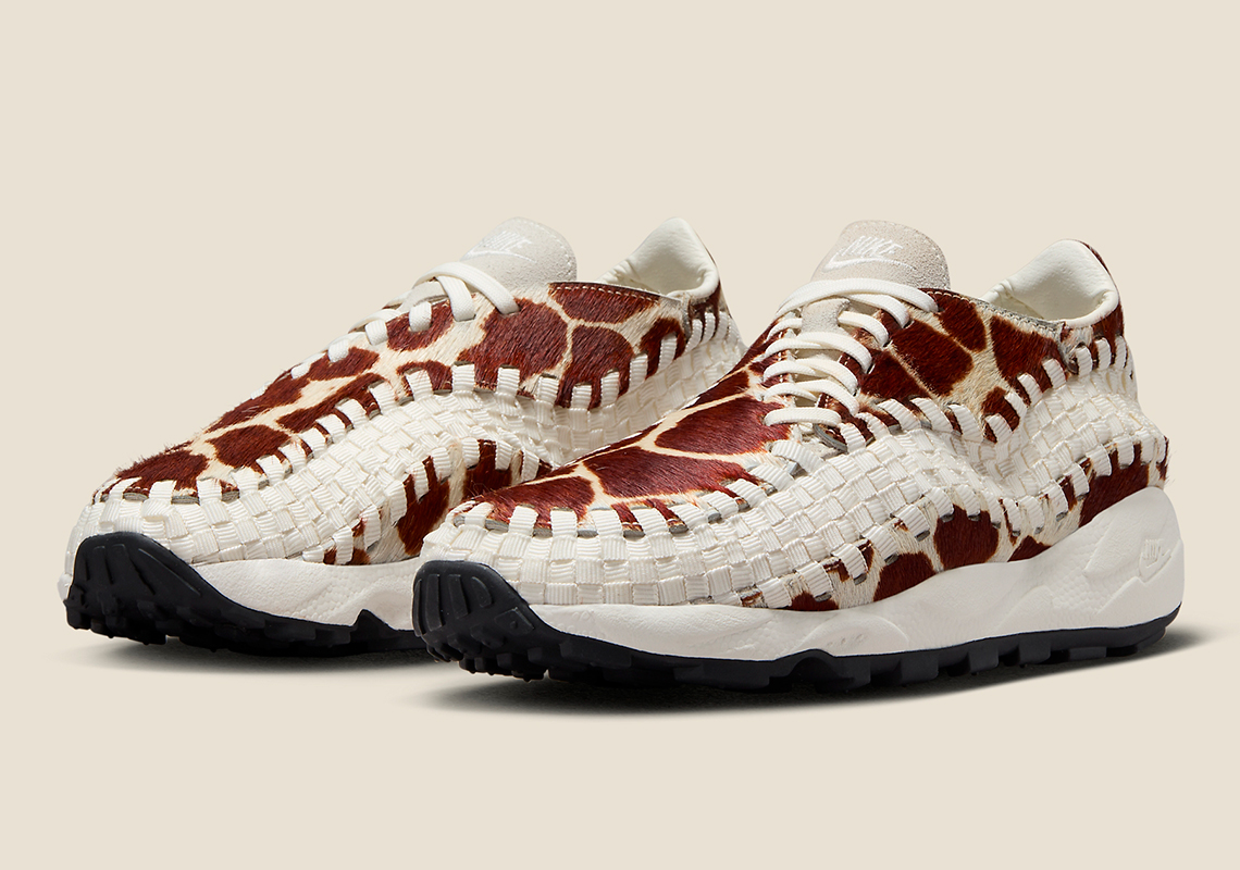 Phiên bản mới 'Footscape Fall' của Nike: Air Footscape Woven 'Cow Print' độc đáo với thiết kế da báo!