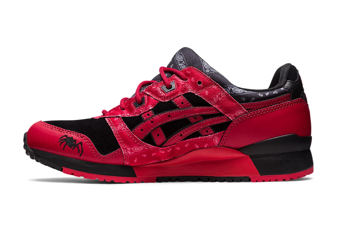 Phong cách riêng với mẫu sneaker ASICS GEL-Lyte III Black Red Bandana - 4