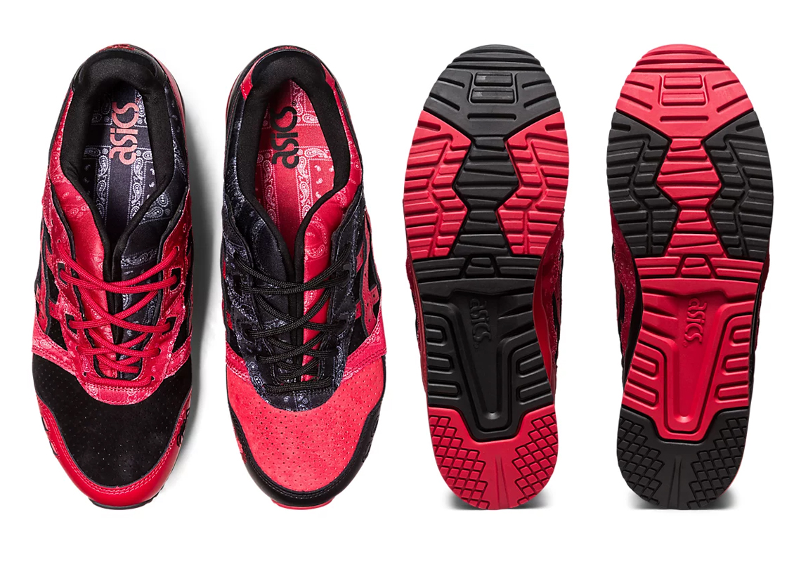 Phong cách riêng với mẫu sneaker ASICS GEL-Lyte III Black Red Bandana - 7