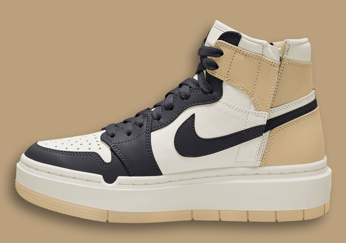 Phong cách Tan và Black Toe xuất hiện trên Air Jordan 1 High Elevate - 2