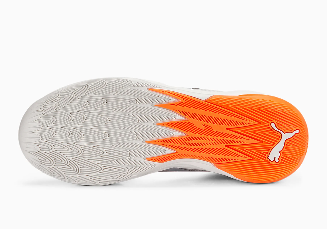 PUMA MB02 có màu xám và gót cam - 4