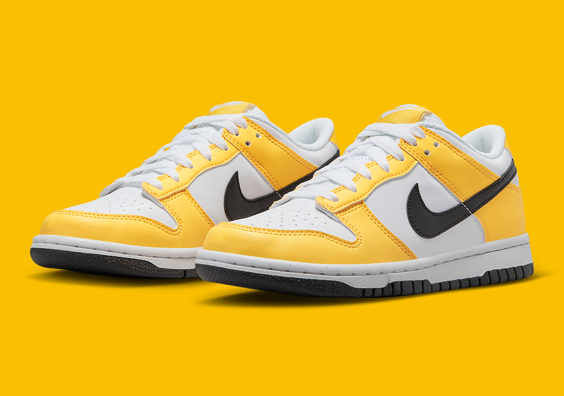 Ra mắt đôi giày Nike Dunk Low GS 'Citron Pulse' sôi động dành riêng cho học sinh - 1