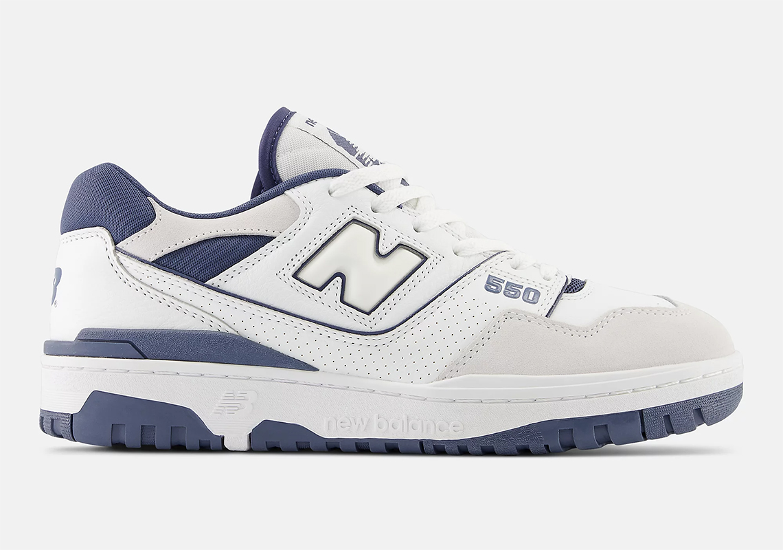 Ra mắt New Balance 550 'Vintage Indigo': Hơi thở hè xanh mát - 2