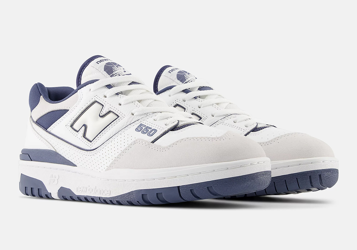 Ra mắt New Balance 550 'Vintage Indigo': Hơi thở hè xanh mát - 4