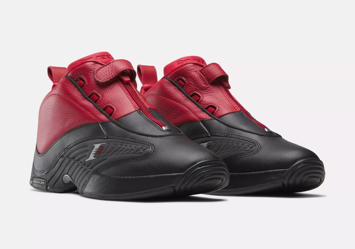 Reebok Answer IV Black/Flash Red - Sự Trở Lại Đầy Ấn Tượng với Phối Màu Bắt Mắt - 1