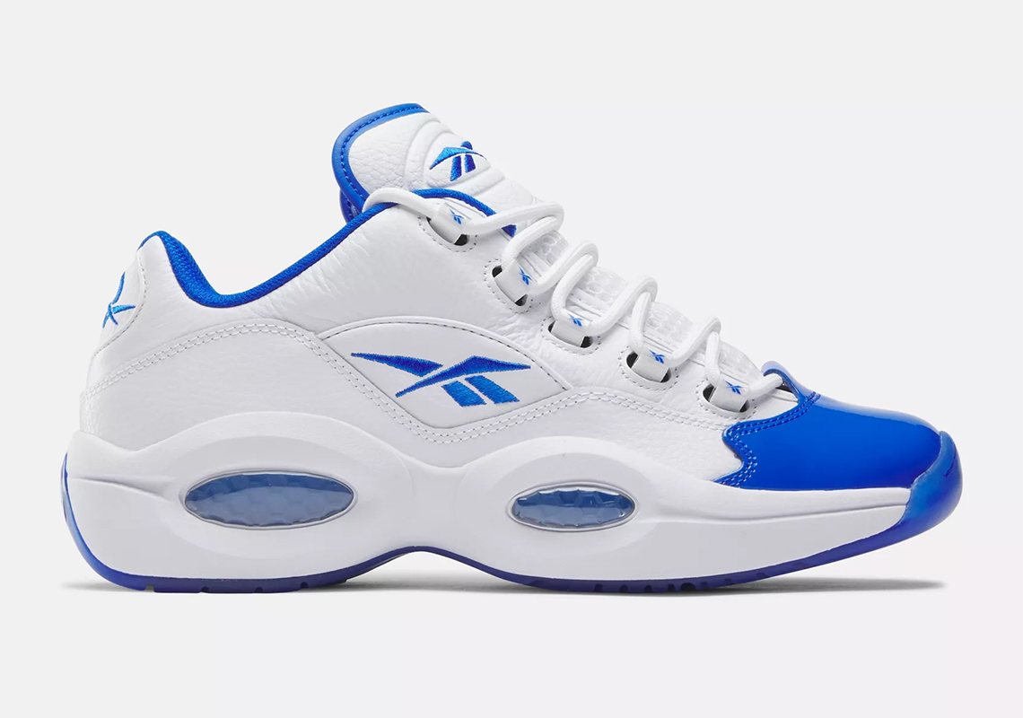 Reebok Question Low Electric Cobalt - Sự Kết Hợp Độc Đáo Với Màu Xanh Cobalt - 2