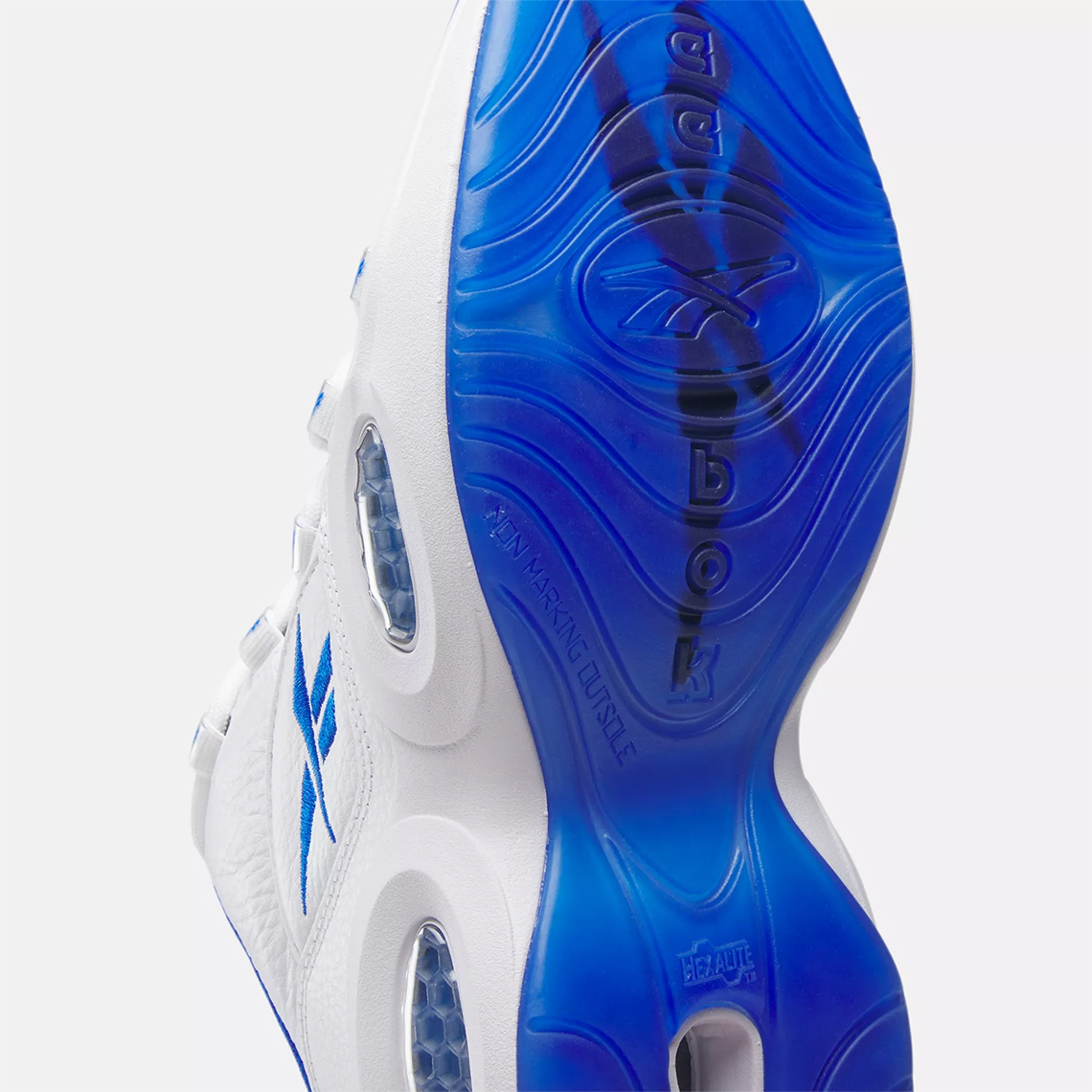 Reebok Question Low Electric Cobalt - Sự Kết Hợp Độc Đáo Với Màu Xanh Cobalt - 8