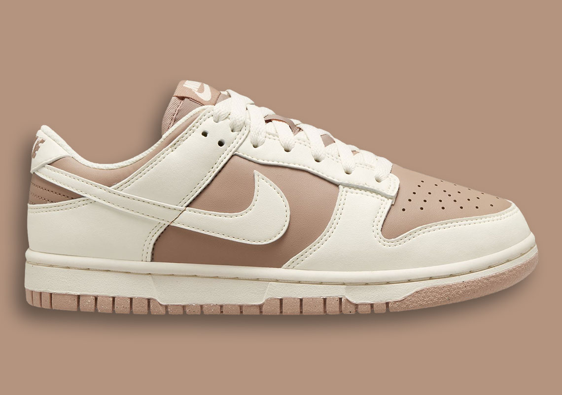 Sail và màu nâu sáng tạo nên vẻ đẹp của mẫu Nike Dunk Low này - 1